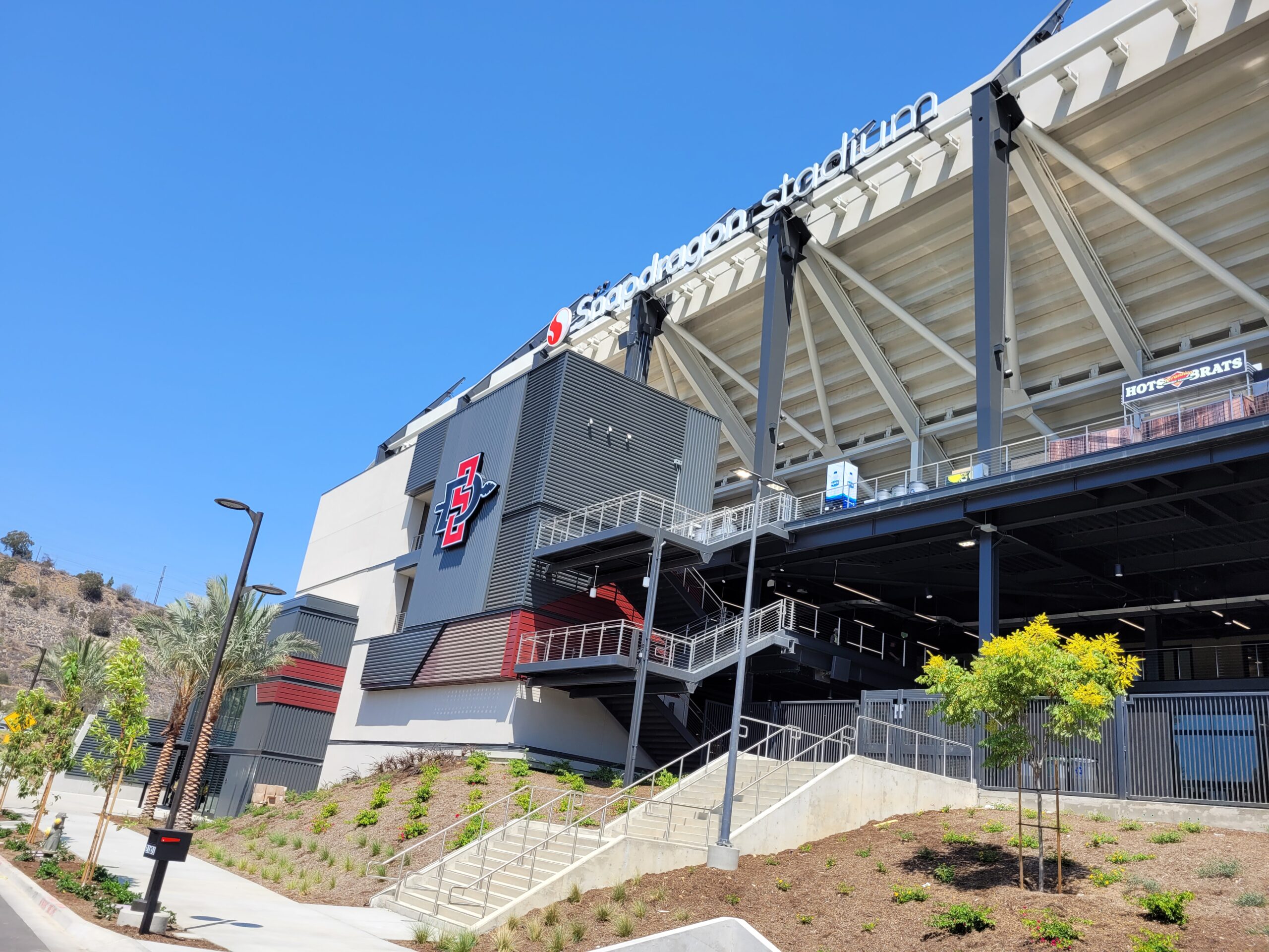 El Snapdragon Stadium está ubicado en donde se encontraba el demolido Qualcomm Stadium.