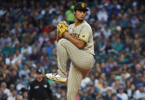 Yu Darvish se vio dominante en la lomita de los disparos ante los Mariners.