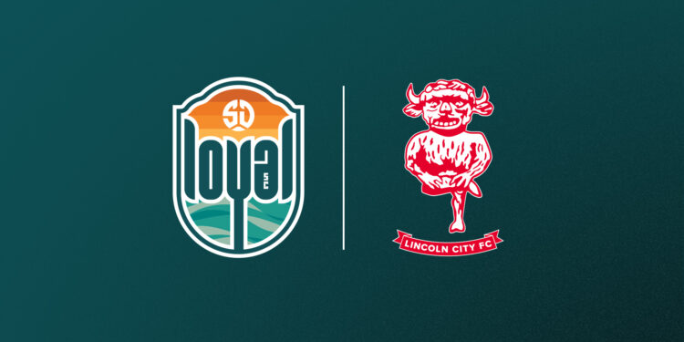 San Diego Loyal y Lincoln City establecen relaciones de futbol