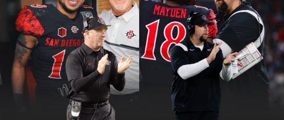 Jeff Horton se retira tras 12 años y el ex mariscal de campo de SDSU, Ryan Lindley se une de tiempo completo.