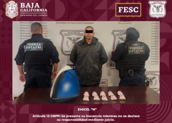 Arrestado con pastillas de fentanilo en otay