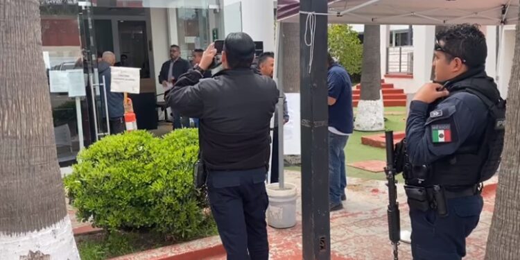 asalto a oficinas canaco