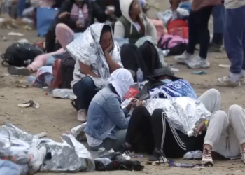 Migrantes en la frontera