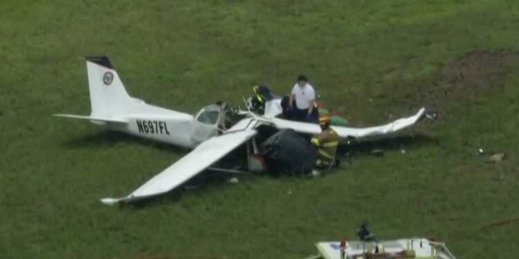 Accidente de avioneta en Florida deja un muerto y dos heridos