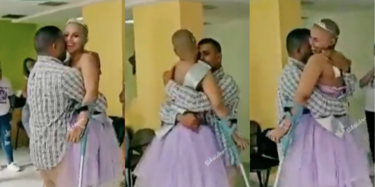 Quinceañera con cáncer terminal baila el vals con su papá