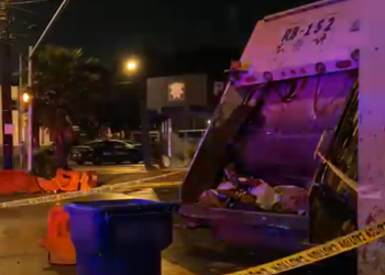Abandonan cuerpo entambado frente a la Delegación del Centro en Tijuana
