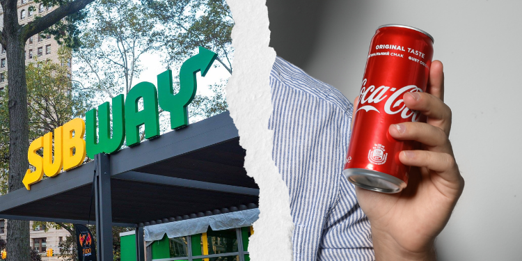 Subway dice adiós a Coca-Cola, reemplazará todos sus productos para 2025