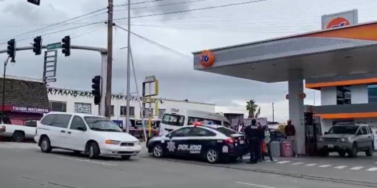 Dos mujeres fueron atropelladas por un taxista en el Centro de Tijuana
