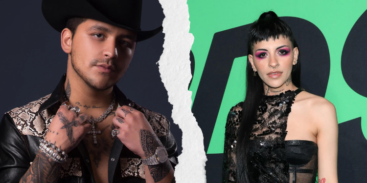 Christian Nodal, Cazzu