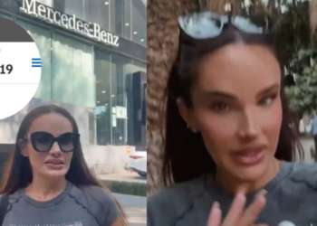 Influencer encuentra auto Mercedes-Benz en $68 mil pesos