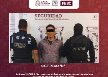 Fuerza estatal detiene a presunto secuestrador en Tijuana