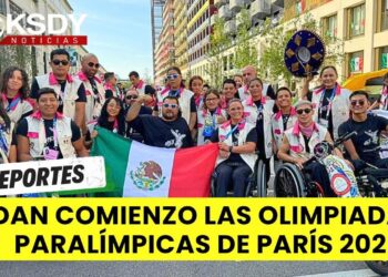 La ceremonia de inauguración de las olimpiadas paralímpicas dio inicio en Paris Francia.
