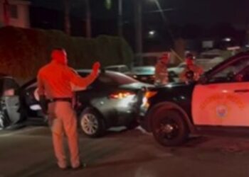Conductores responsables de accidente en Spring Valley huyen del lugar