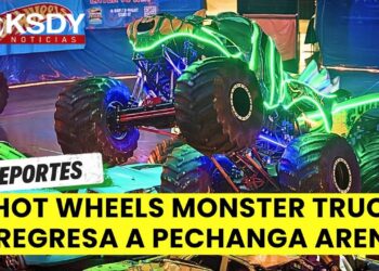 Hot Wheels Monster Truck Glow Party