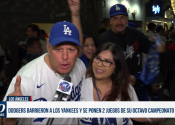 Dodgers barren a los Yankees y se ponen a 2 juegos de su octavo título de campeonato