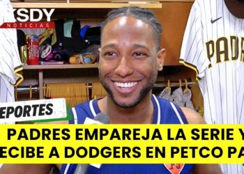 Padres empatan la serie y reciben a los Dodgers de Los Angeles en Petco Park