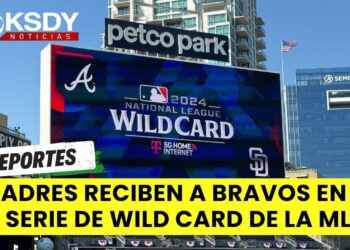 Padres reciben a los Bravos en el primer juego de la serie wild card en Petco Park