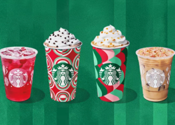 Starbucks lanza su menú navideño con 6 bebidas de temporada, nuevas espumas y dulces