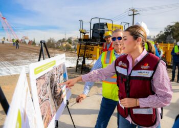 Supervisa Gobernadora Marina del Pilar Avance del Nodo Morelos en Tijuana