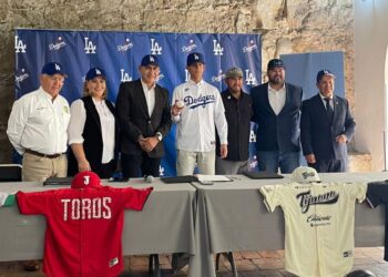 El ex Toro de Tijuana Andrés Luna ya es jugador de Dodgers de Los Ángeles