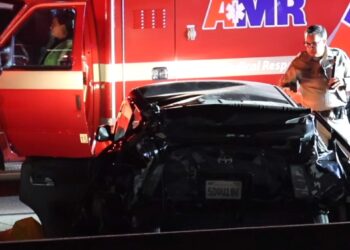 Dos muertos tras accidente automovilístico en la I-8