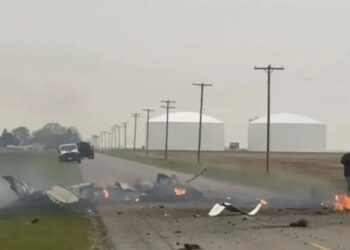 Cuatro personas murieron en desplome de avioneta en zona rural de Illinois