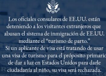 Estados Unidos refuerza medidas contra el “turismo de parto”, advierte el Departamento de Estado