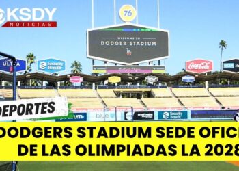 Dodger Stadium será una de las sedes oficiales de los Juegos Olímpicos de Los Ángeles 2028