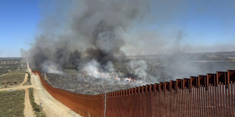 incendio frontera