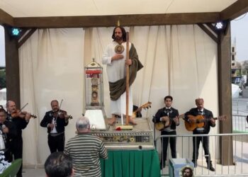 Reliquias de San Judas Tadeo se despiden de Tijuana, van a Ensenada