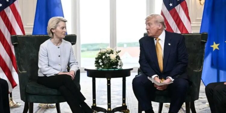 Estados Unidos y la Unión Europea alcanzaron un acuerdo comercial y evitan guerra arancelaria