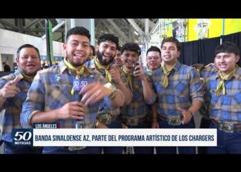 Banda Sinaloense AZ, hace vibrar su música en uno de los escenarios más importantes