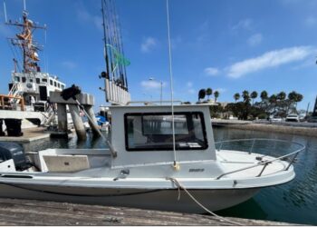 Interceptan embarcación con cuatro personas frente a Point Loma