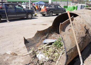 Miles de afectados por la falta de agua y pérdidas en comercios en Tijuana