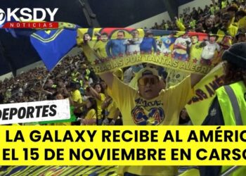 El América visita a LA Galaxy el sábado 15 de noviembre de 2025