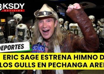 Eric Sage presentó el nuevo himno oficial de San Diego Gulls