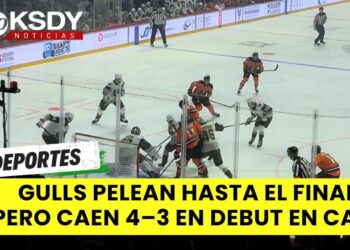 Los Gulls cayeron 4–3 en debut en Pechanga Arena
