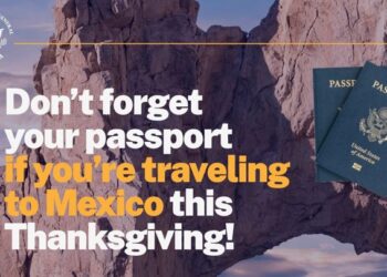 Estados Unidos pide a viajeros registrarse antes de visitar México