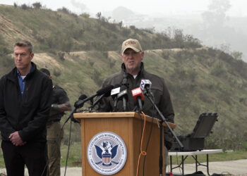 La frontera más segura en la historia del país, destaca el Zar de la Frontera en su visita a San Diego