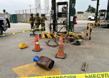 Explosión por presión dejó cuatro lesionados en gasera de Tijuana