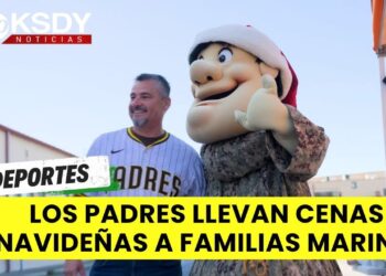 Los Padres se hicieron presentes en Camp Pendleton junto a Feeding San Diego
