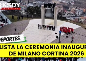 Milano Cortina 2026 show inaugural listo para el 6 de febrero