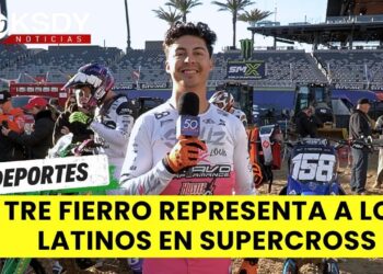“Tre” Fierro, representante latino en campeonato mundial de Supercross