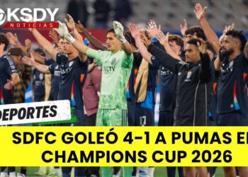 San Diego Fc toma ventaja de 4 -1 ante Pumas en Concacaf Champions Cup