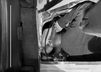 Encuentran a mujer oculta en tanque de gasolina en la garita de San Ysidro