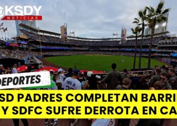 Padres barrieron a Colorado en Petco Park y SDFC perdio en Estadio Snapdragon