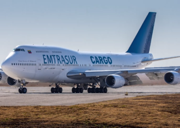 Avión venezolano en Argentina