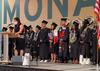 Estudiantes graduados en San Diego