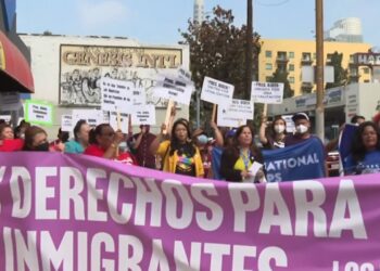 Manifestación en Cumbre de las Américas