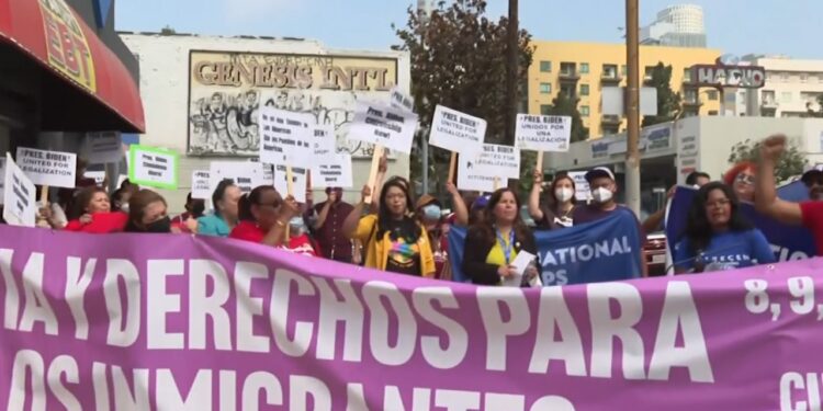 Manifestación en Cumbre de las Américas